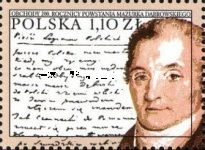 Text of the National Anthem, creator Józef Wybicki
