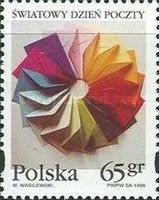 Rosette made of Postal Envelopes