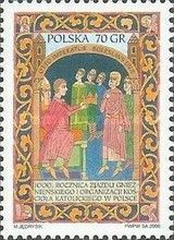 Holy Roman Emperor Otto III Granting Crown