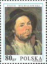 Portrait of Boy in a Hat, by P. Michalowski