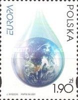 Europa (C.E.P.T.) 2001 - Water - A Natural Treasure
