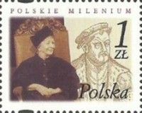 Writers Wislawa Szymborska and Mikolaj Rej