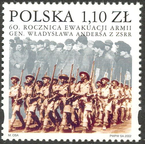 Evacuation of Gen. Wladyslaw Anders' Army from USSR