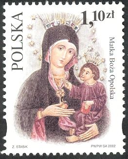 Painting of Our Lady of Opole (c. 1500)
