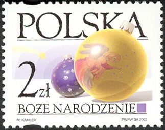 Small purple and large yellow baubles