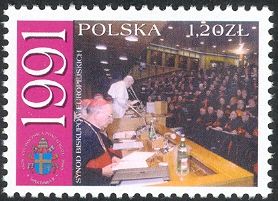 At European Bishop's Synod, 1991