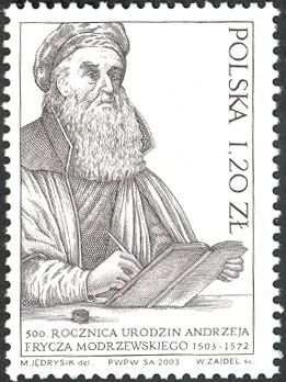 Andrzej Frycz-Modrzewski (1503-72), writer