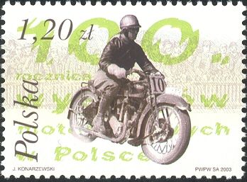 Motorcycles with text in Green