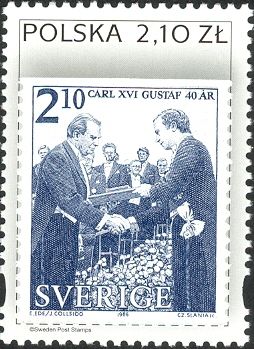 Sweden #1598 (Czeslaw Milosz)