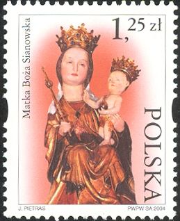 Sculpture of Our Lady of Sianow (middle ages)