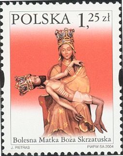 Sculpture of Our Lady of Sorrows of Skrzatusz (15th century)