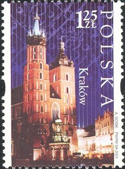 The Virgin Mary Church in Krakow