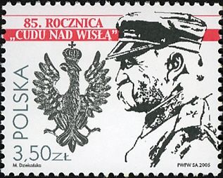 Polish Eagle and Jozef Pilsudski