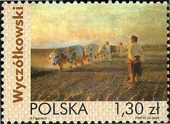 Plowing in Ukraine, by Leon Jan Wyczółkowski