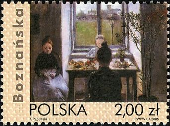 Flower Sellers, by Olga Boznańska