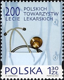 Stethoscope sticking out of the Pocket of a Doctor's Coat