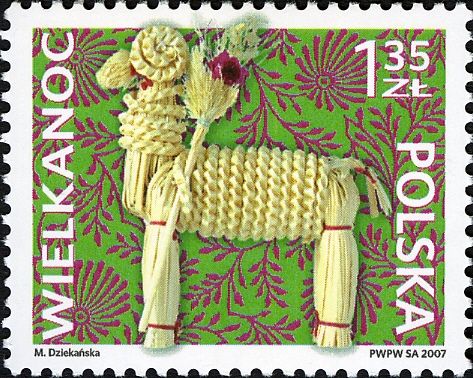 Lamb made of Straw