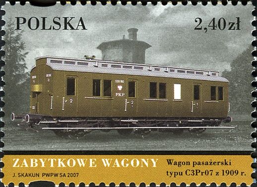 Passenger Coach Type C3Pr07 from 1909