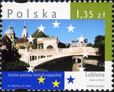 Dragon's Bridge, Ljubljana, Slovenia