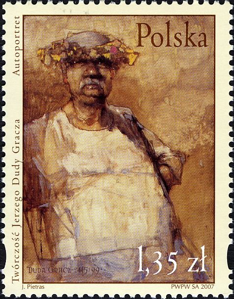 Self-portrait of Jerzy Duda Gracz (1941-2004)
