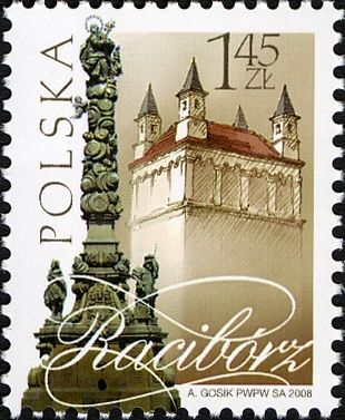 Prison Tower and Marian Column, Raciborz
