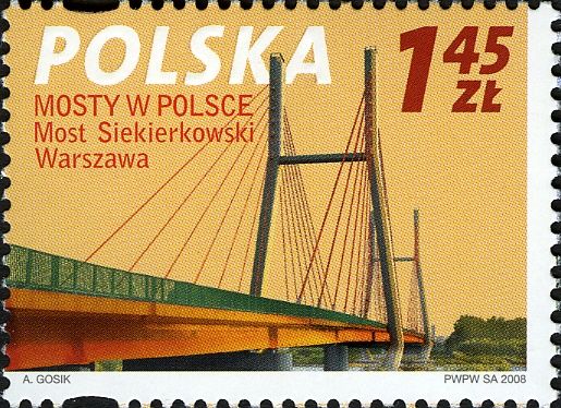 Siekierkowski Bridge in Warsaw