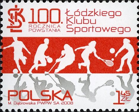 100th Anniversary of the LKS - Silhouettes of Athletes