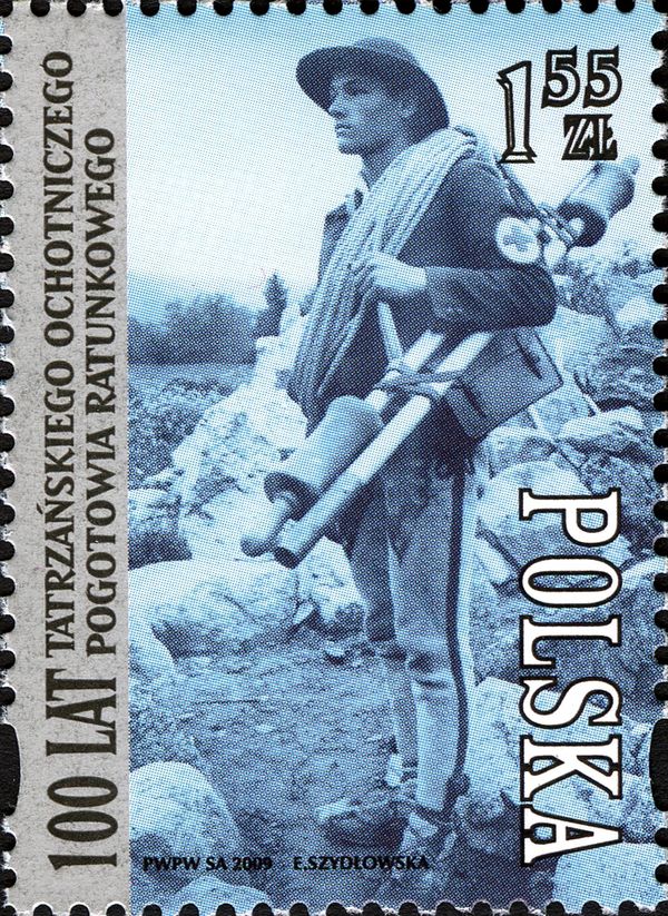 Rescuer from the Tatra Volunteer Search and Rescue