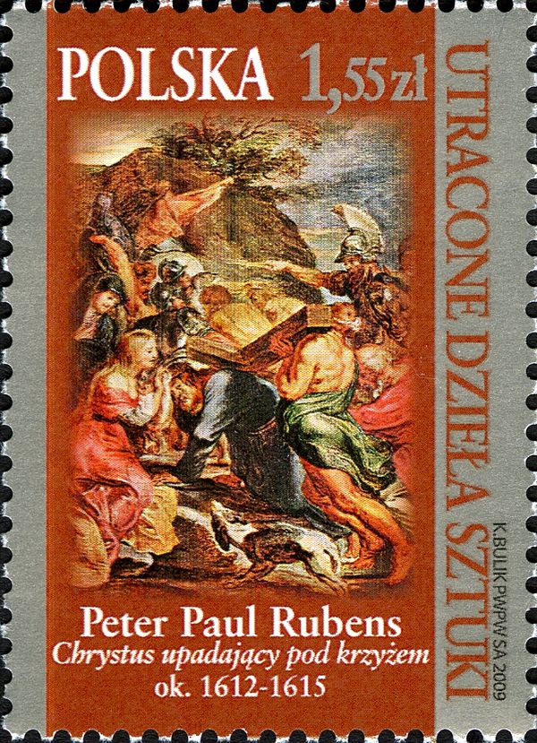 Christ Falling Under the Cross, by Rubens