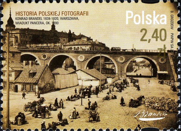 Warsaw, Pancera Viaduct 1890
