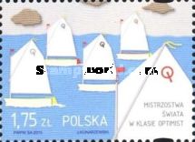 Optimist sailing yachts.