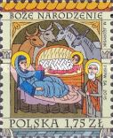 Holy Family In Stable
