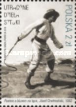 "Shepherd with Whip on the Pasture", by Józef Chełmonski