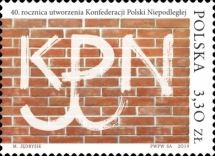 40th Anniversary of Confederation of Independent Poland