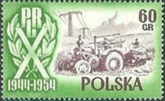 Tractor and mower