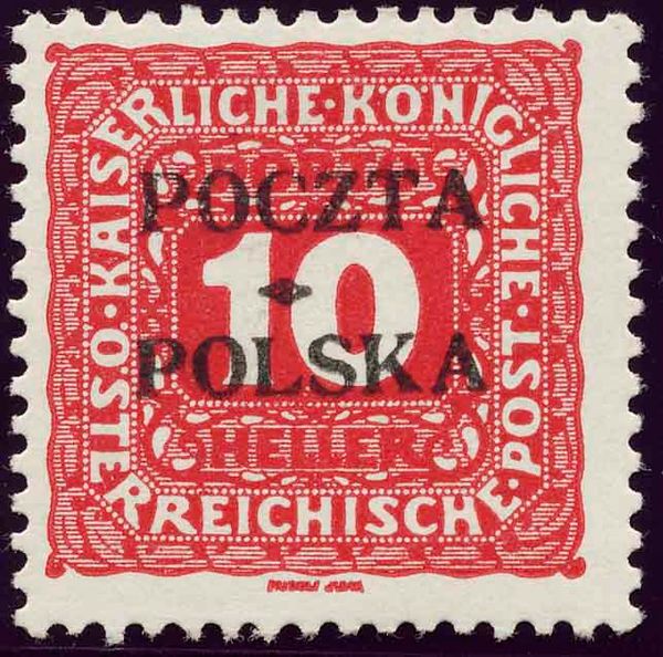 Digit in Octagon, Overprinted