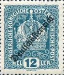 Austria Emperor's Crown Stamp overprinted Rzp. Polska