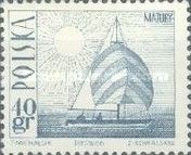 Amethyst Yacht on Masurian Lake - Perf 11½ x 11¾