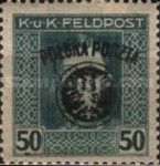 Emperor Karl I, Overprinted