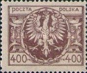 Eagle on a Large Baroque Shield