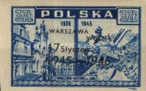 St. John's Cathedral, Overprinted in Black
