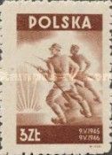 Polish and Soviet soldier
