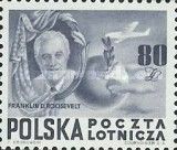 Franklin Delano Roosevelt (1882-1945), label 3 right
