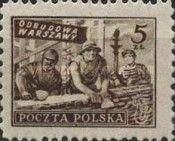Workers, Sigismund's Column in the Background