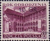 Wawel Castle / Surcharge with 40 gr