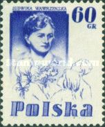 Ludwika Wawrzynska with children