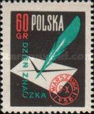 Letter, quill and postmark