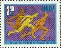 Finish of Men's Short Distance Race