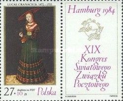 XIX World Postal Congress, Label Left