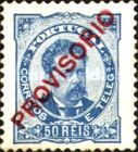 King Luis I- Overprint PROVISORIO